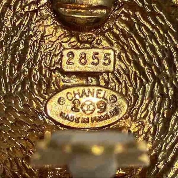 Chanel‎ earrings clip on - Picture 7 of 9